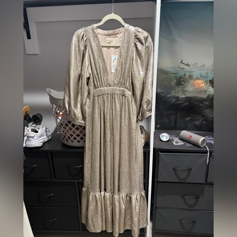 Saltwater LUXE Anthropologie NWT Dress - Picture 2 of 5